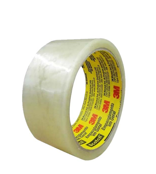 8 - FITA DUREX SCOTCH EMPAC TRANS 45MMX45M - 3M 