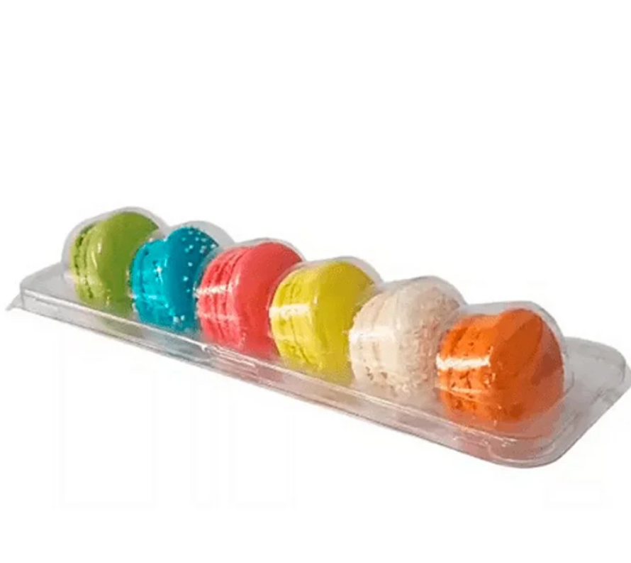 5889 - FLIP MACARONS 6 CAVIDADES CRISTAL C/5UNI - FLIP