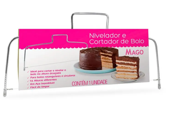 5960 - NIVELADOR E CORTADOR DE BOLO - MAGO