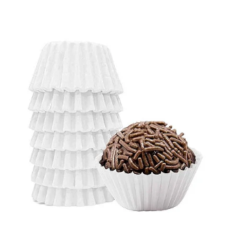 5956 - FORMINHA PAPEL N. 5 BRANCO DENTRO/FORA C/100un - MAGO