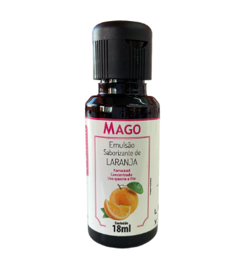 5946 - EMULSAO SABORIZANTE DE LARANJA 18ml - MAGO