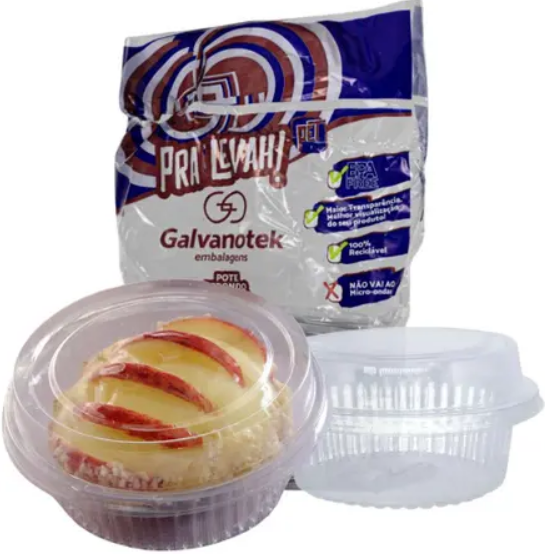 16003 - EMBALAGEM G640SF DOCE RED. CRISTAL 170ml C/10cj - GALVANOTEK