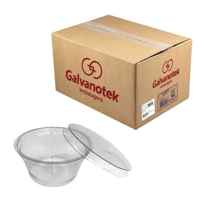 16028 - EMBALAGEM G695 POTE IDEAL CRISTAL 30ml C/700cj - GALVANOTEK 