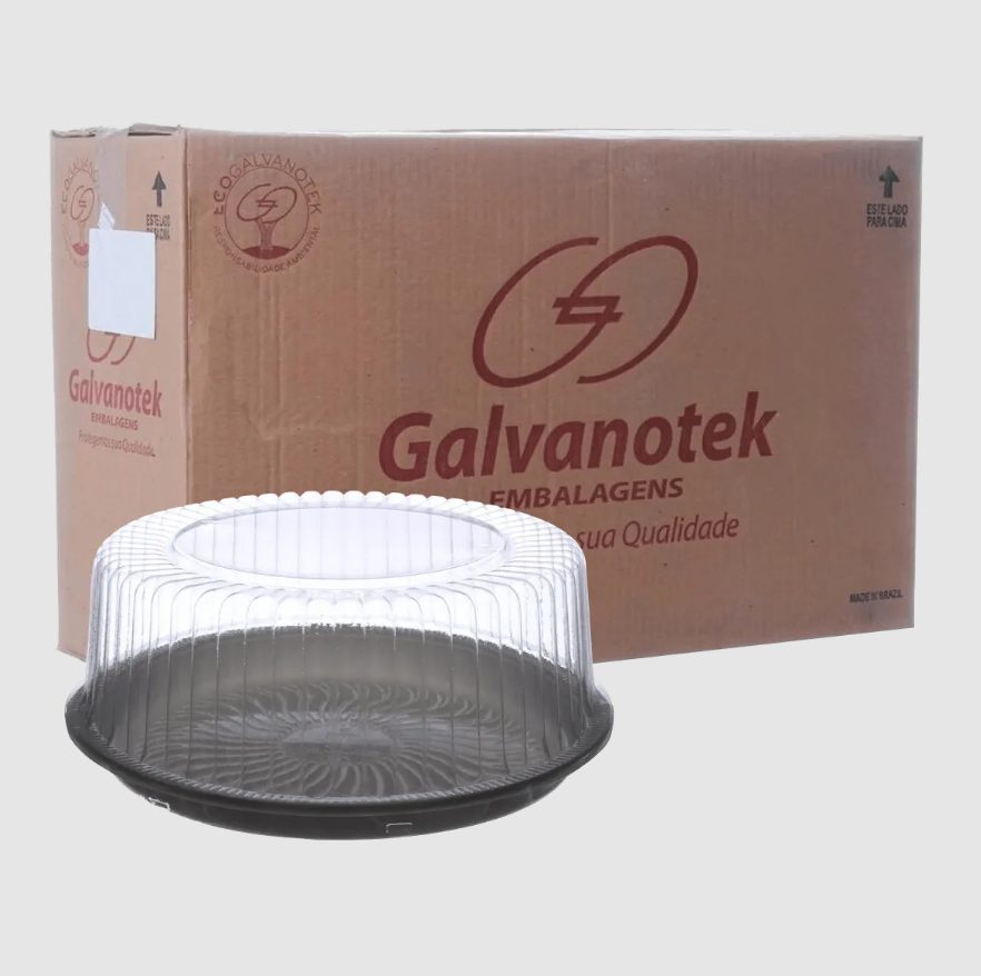 2165 - G50MM - TORTA PEQ. MEDIA PRETA 1,5KG CX C/ 50cj - GALVANOTEK 