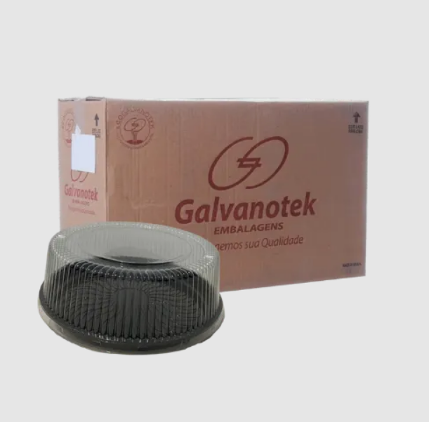 16053 - EMB. G56MM TORTA MEDIA PRETA 1,7kg CX C/ 50cj - GALVANOTEK 