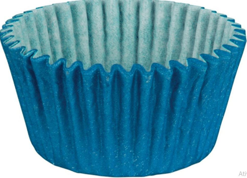 16113 - FORMINHA CUPCAKE COLORS IMPERM. AZUL ROYAL 45un - REGINA