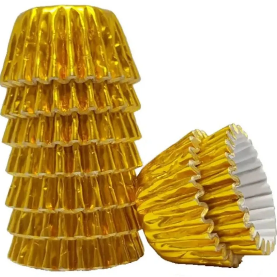 16122 - FORMINHA N 4 LAMINADA OURO 50un - REGINA