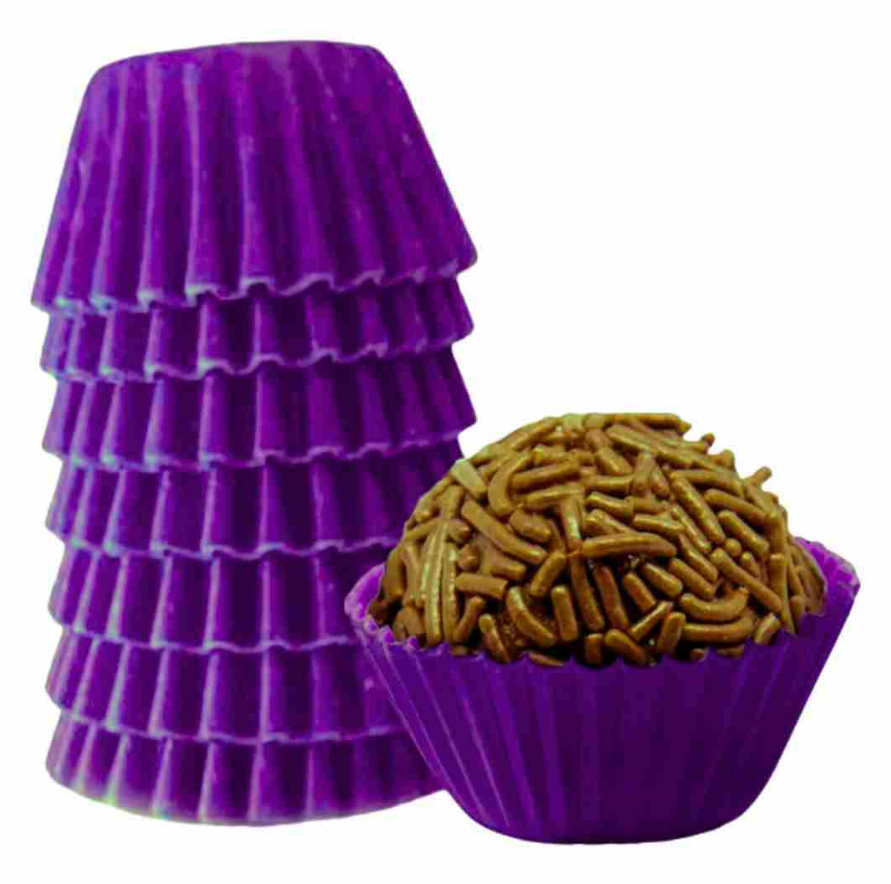 16133 - FORMINHA N 4 PAPEL COLORS ROXA 100un - REGINA