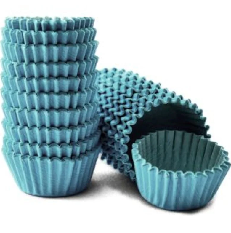 16156 - FORMINHA N 6 PAPEL COLORS AZUL BEBE 100un - REGINA