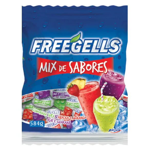 16202 - BALA FREEGELLS MIX DE SABORES AZUL 475g - RICLAN