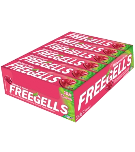 16193 - DROPS PLAY FREEGELLS MELANCIA 12un - RICLAN