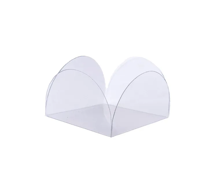 16204 - FORMINHA 4 PETALAS ACETATO CRISTAL C/50un - SULFORMAS