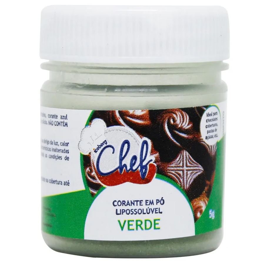 2238 - CORANTE EM PO LIPOSSOLUVEL VERDE 5g - ICEBERG