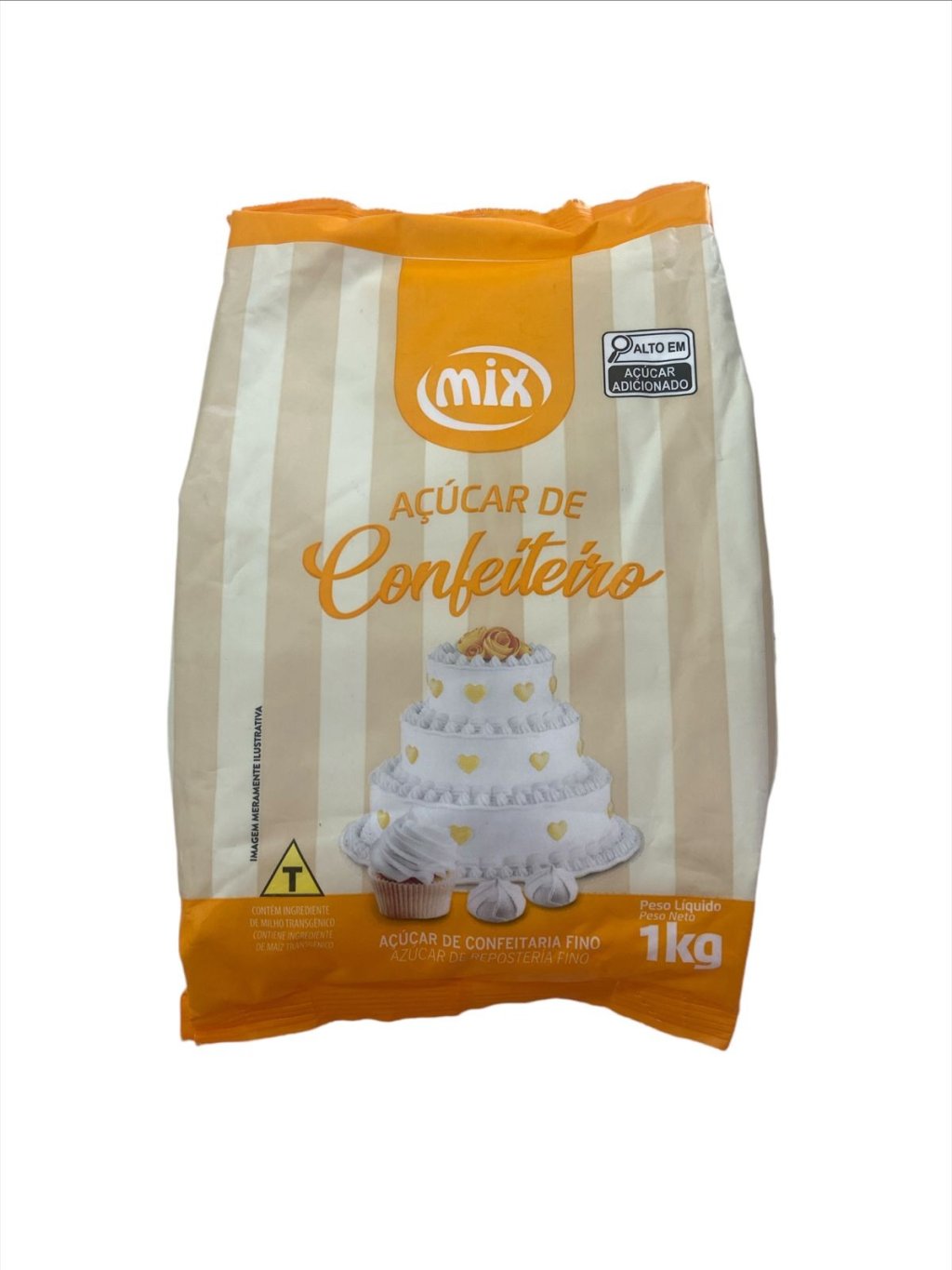16304 - ACUCAR DE CONFEITEIRO FINO 1kg - MIX/DUAS RODAS 