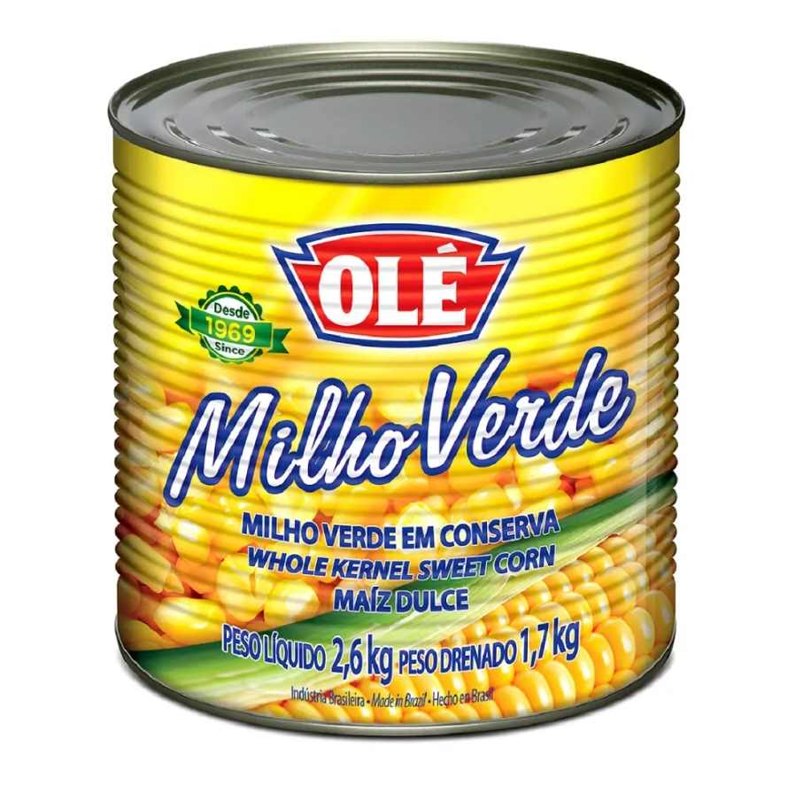 16307 - MILHO VERDE 1,7kg - OLE