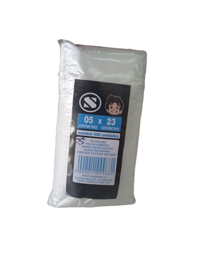 16320 - SACO DINDIN 5X23 C/500un - SILVANI