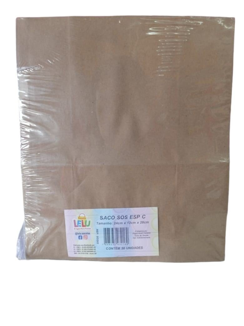 2016 - SACO DELIVERY ESPECIAL C 24X12X28 - C/ 50un - LELU 
