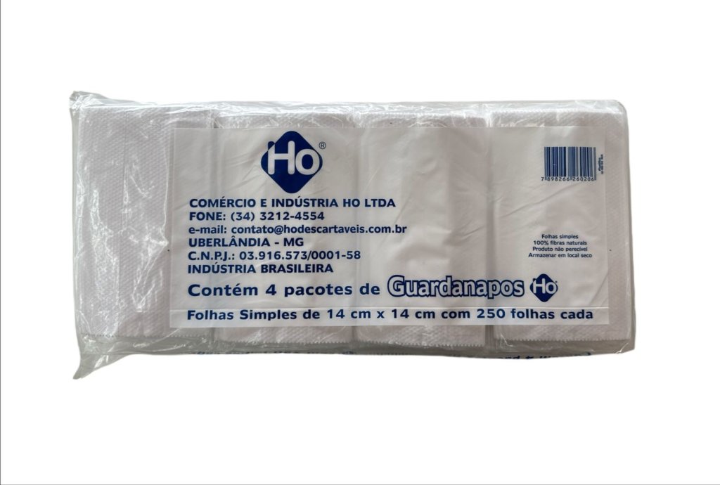 3733 - GUARDANAPO 14x14 C/ 1000 fls - HO/PAPEIS