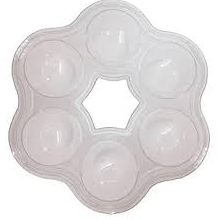 16419 - FLIPBALL GUIRLANDA 06 CAV CRISTAL C/5un - FLIP