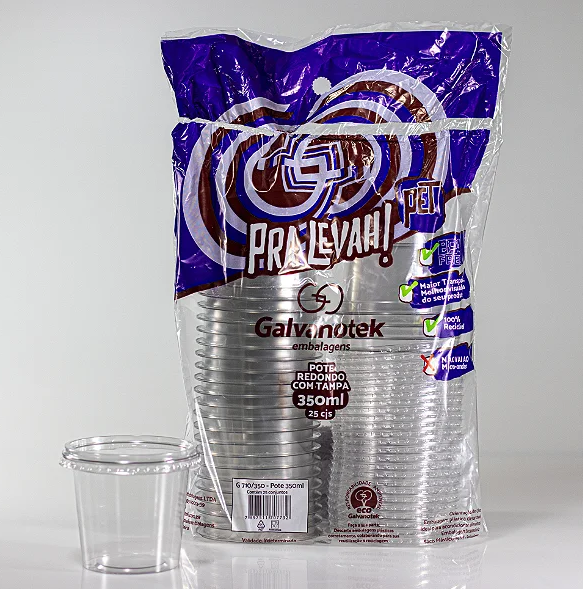 16548 - EMBALAGEM G710 350ml PRALEVAR C/25cj - GALVANOTEK 