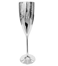 16442 - TACA CHAMPAGNE METAL PRATA 180ml - LSC TOYS 