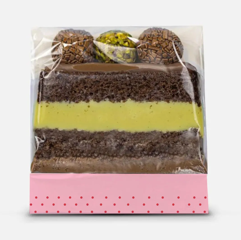 16532 - SLICE BOLO FATIA ROSA POA 120X110X25mm C/5UN - SULFORMAS 