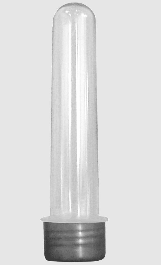 16459 - TUBETE GRANDE C/TP PRATA R28 C/10un - MASSARI