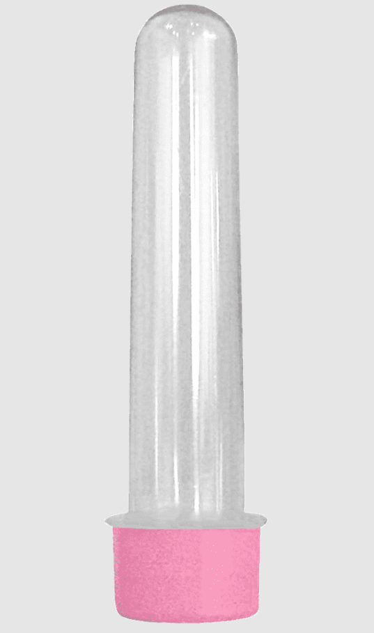 16484 - TUBETE GRANDE C/TP ROSA BEBE R28 C/10un - MASSARI