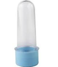 16462 - TUBETE PEQUENO C/TP AZUL BEBE R28 C/10un - MASSARI
