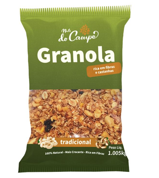 16724 - GRANOLA TRADICIONAL 1kg - NUTS DO CAMPO