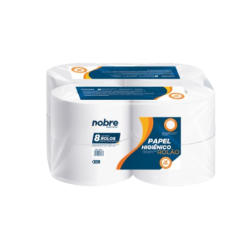 16751 - PAPEL HIGIENICO ROLAO C/8x10cmx300m - NOBRE