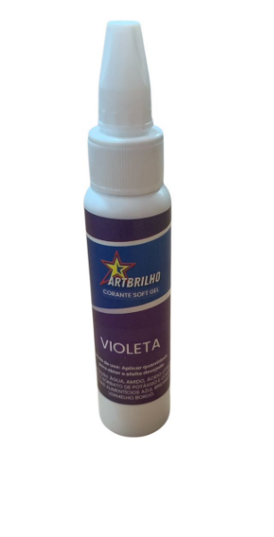 16742- CORANTE SOFT GEL VIOLETA 25g - ARTBRILHO