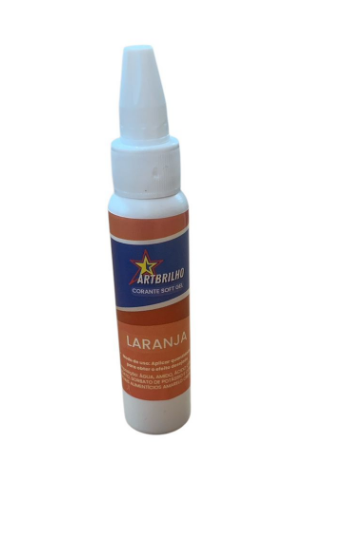 16736- CORANTE SOFT GEL LARANJA 25g - ARTBRILHO