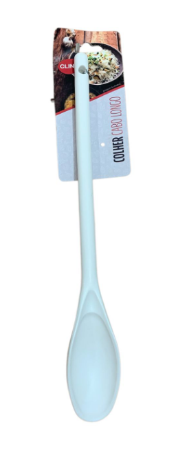 16691 - COLHER NYLON CABO LONGO 30x4cm - JFZ