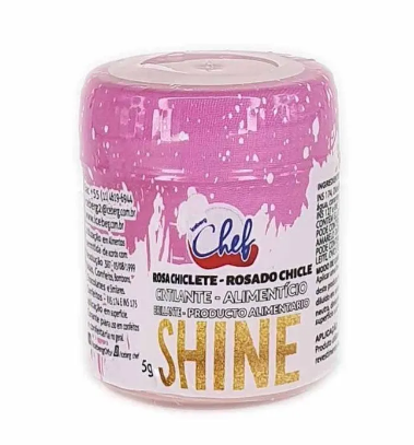 16800 - PO CINTILANTE ROSA CHICLETE 5g - ICEBERG