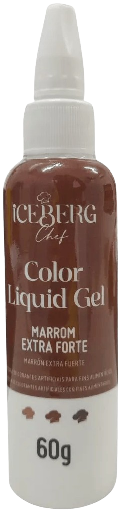 4862 - COLOR LIQUID GEL MARROM EXTRA FORTE 60g - ICEBERG