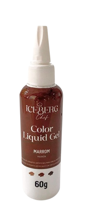 16777 - COLOR LIQUID GEL MARROM 60g - ICEBERG