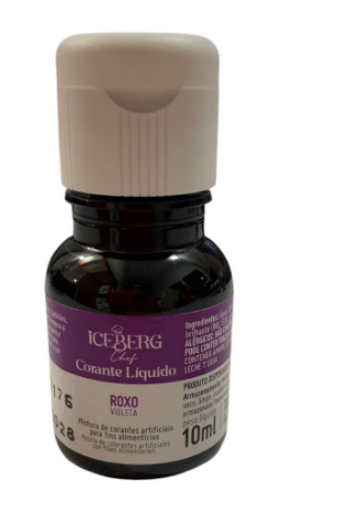 16781 - CORANTE LIQUIDO ROXO 10ml - ICEBERG