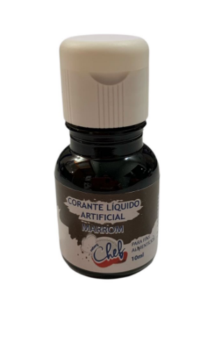 16783 - CORANTE LIQUIDO MARROM 10ml - ICEBERG