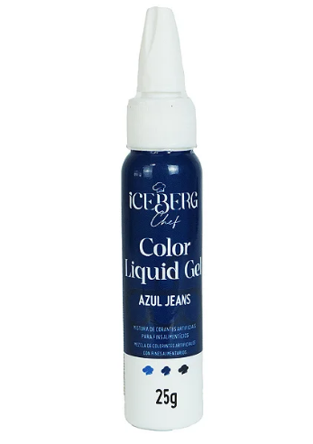 648 - COLOR LIQUID GEL AZUL JEANS 25g  - ICEBERG