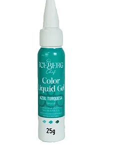 649 - COLOR LIQUID GEL AZUL TURQUESA 25g - ICEBERG