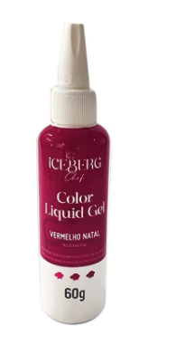 679 - COLOR LIQUID GEL VERMELHO NATAL 60g - ICEBERG