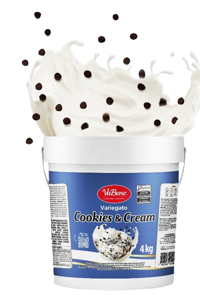16356 - VARIEGATO COOKIES E CREAM 4kg - VABENE 