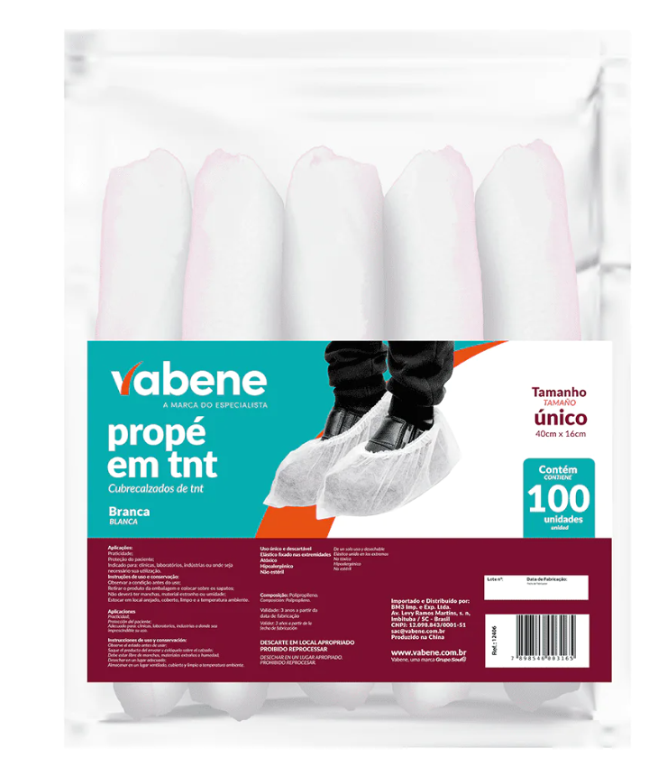 5747 - PROPE EM TNT BRANCO C/100un - VABENE