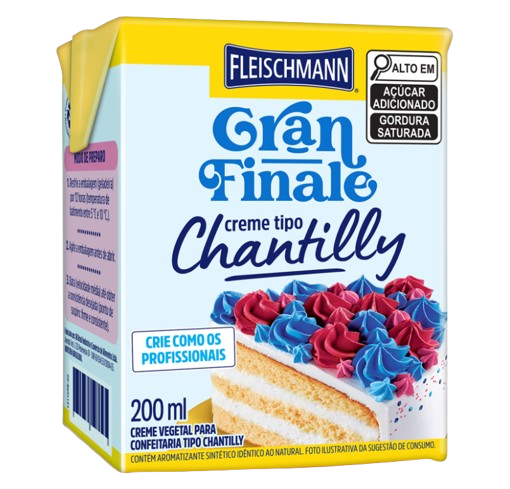3823 - CREME CHANTILLY GRANFINALE 200ml - FLEISCHMANN/AB BRASIL