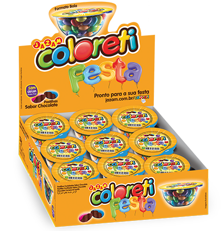 16723 - COLORETI FESTA TRAD DISP 18x18g - JAZAM