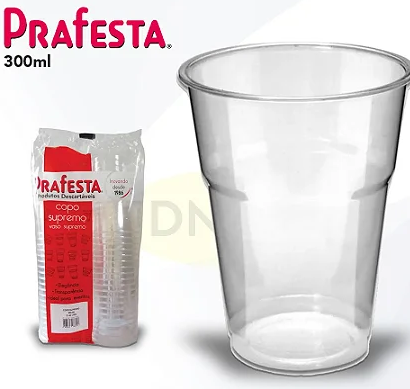 5599 - COPO SUPREMO 300ml C/40un - PRAFESTA