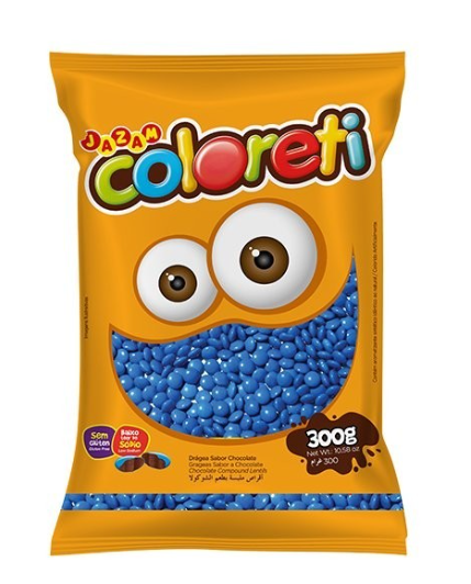 3001 - COLORETI AZUL 300g - JAZAM