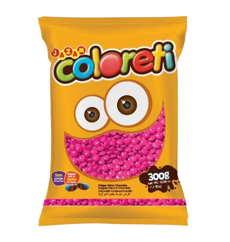 3000 - COLORETI  ROSA 300g - JAZAM