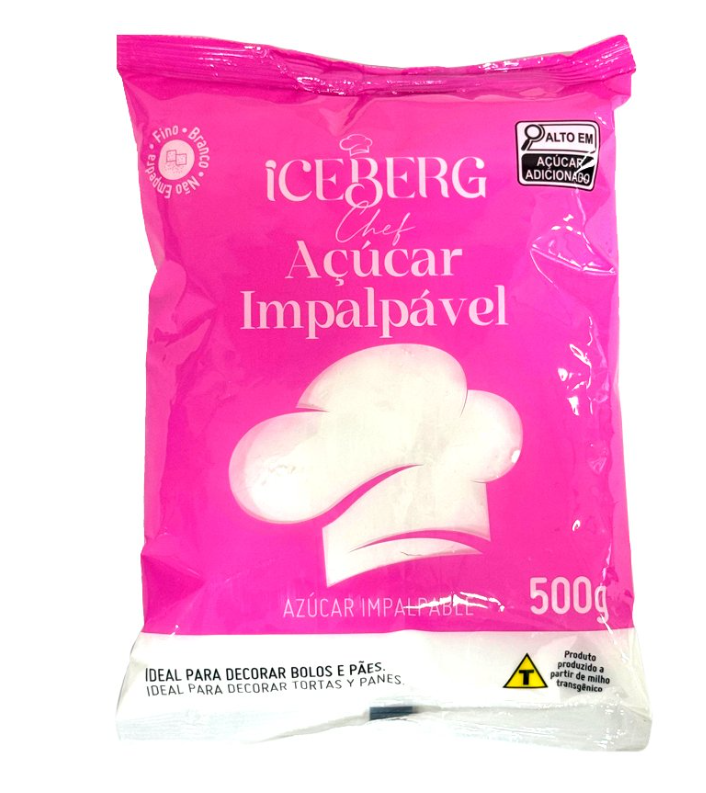 686 - AÇÚCAR IMPALPAVEL 500g - ICEBERG